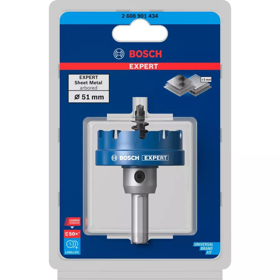 Scie cloche EXPERT Sheet Metal Ø51mm BOSCH